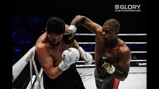 GLORY 53 Jamal Ben Saddik vs Jahfarr Wilnis Full Fight [upl. by Surazal]