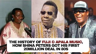 Kola Olootu The History of Fuji Apala Juju How Shina Peters earned over 20million naira by [upl. by Tufts931]