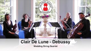 Clair De Lune composed by Claude Debussy  Wedding String Quartet [upl. by Demah]