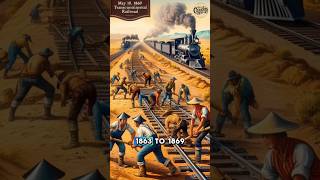 The Building of the Transcontinental Railroad 18631869 shorts history [upl. by Lay]