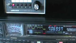 YAESU FT2000D sync FT1000D ssb [upl. by Letnohc]