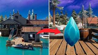 Collect Gem Fragments at Docks  Fortnite Chapter 3 Shanta Quests [upl. by Sherie780]