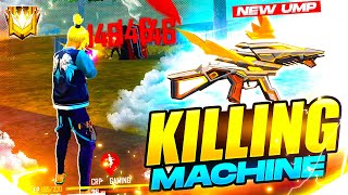 New Evo UMP🔥 Max Level Skin Gameplay Good Or Bad   Garena Free Fire [upl. by Nitneuq]