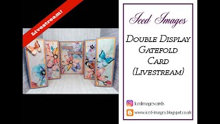 🔴 Double Display FoldOut Gatefold Card Livestream [upl. by Pirri]