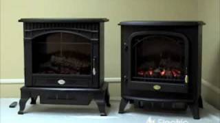 Comparison of Dimplex Lincoln Electric Stove and Dimplex Traditional Electric Stove [upl. by Isborne]