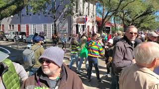 Krewe of Iris Parade Mardi Gras Festival 2023 4000 St Charles New Orleans LA 21823 [upl. by Piotr]