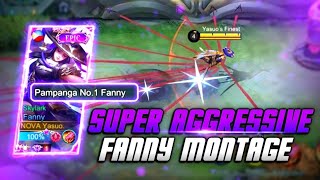 SUPER AGGRESSIVE FANNY MONTAGE BY YASUO  TOP GLOBAL FANNY  MLBB [upl. by Raddatz3]