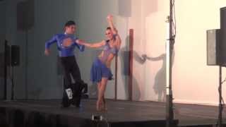 Bachata Dancing to quotPropuesta Indecentequot by Romeo Santos Marco y Sara  BachataStars 2013 [upl. by Oates]