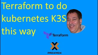 Create Terraform infrastructure on Kubernetes K3S in Proxmox and do the deployment thereof [upl. by Suolekcin]