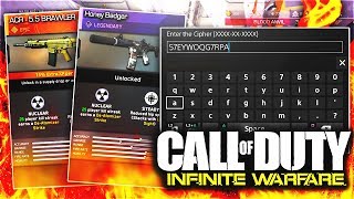 QUARTERMASTER CIPHER CODES REVEAL  FINAL SET OF DLC WEAPONS IW QRM5TR CODES  NEW DLC GUNS [upl. by Omura]