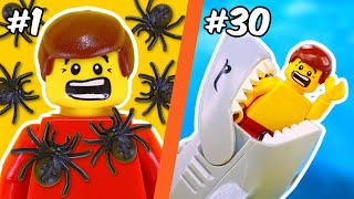 WORLD’S BIGGEST FEARS in LEGO [upl. by Dorlisa]