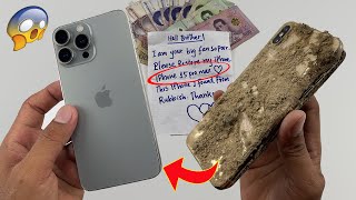 Restore Destroyed iPhone Xs Max into iPhone 15 Pro Max For Poor fan [upl. by Mollee792]