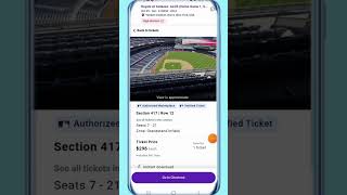 How To Get Your Tickets On StubHub App [upl. by Mcmullan]