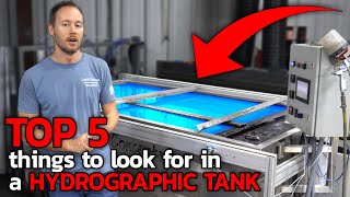 TOP 5 THINGS TO LOOK FOR IN A HYDROGRAPHICS TANK  Liquid Concepts  Weekly Tips and Tricks [upl. by Siana665]