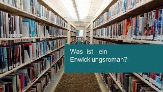 Was ist ein Entwicklungsroman [upl. by Munmro]