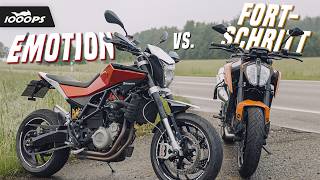 Früher war alles besser SCHWACHSINN Husqvarna Nuda 900 R vs KTM 790 Duke im TestVergleich [upl. by Dorthy979]