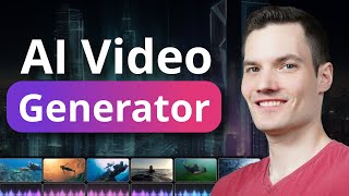 BEST AI Video Generator  invideo AI [upl. by Nosnarb734]