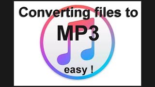 Converting iTunes music to mp3 files  EASY [upl. by Trixie801]