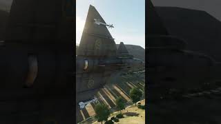 Canyon fly by dcs dcsworld gaming viggen awesome flyby flightsimulator [upl. by Kwok]