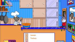 Reader Rabbit Preschool  Part 21 ABC Diner Ticket 4 [upl. by Yessej554]