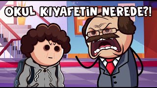 OKUL KIYAFETİ KURALI Animasyon [upl. by Kowtko]