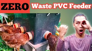 Zero Waste PVC Feeder for Free Range Chickens  Tagalog [upl. by Benny]