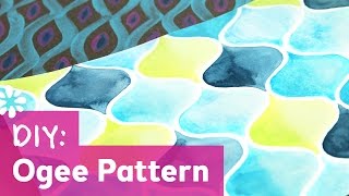 DIY Ogee Print Pattern  Sea Lemon [upl. by Alguire753]