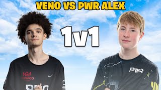 Veno vs PWR Alex 1v1 Buildfights EU vs OCE FNCS Winners [upl. by Nies682]