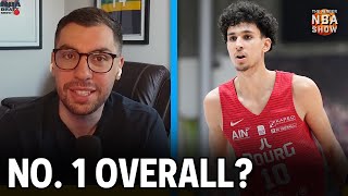 Could Zaccharie Risacher Go First Overall to the Hawks  The Ringer NBA Draft Show [upl. by Urbas]