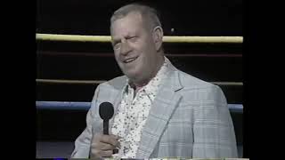 Fritz Von Erich talks about Ted Arcidi WCCW 1987 [upl. by Coco]