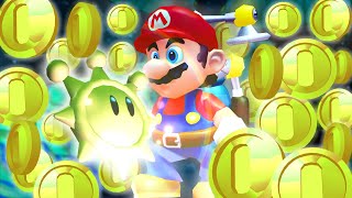 Super Mario Sunshine  All 100 Coin Shine Sprites [upl. by Yelsa92]