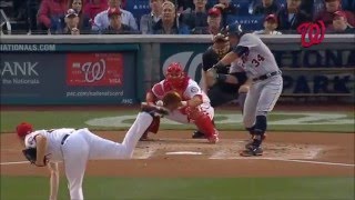 Max Scherzer Highlights  51116  20 STRIKEOUTS [upl. by Mazlack143]