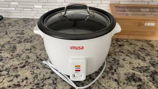 Honest Review  Imusa Rice Cooker [upl. by Ring]