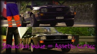 Assetto Corsa vs Reality  Slow motion launches [upl. by Lledor721]