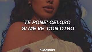 te pone celoso si bailo con otro yo no soy de ellos ni tuya tampoco 🔥 LetraLyrics [upl. by Giliane]