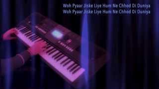 kisi nazar ko tera intzaar aaj bhi haion keyboard [upl. by Deery125]