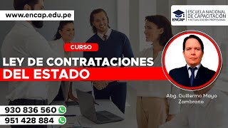 CURSO LEY DE CONTRATACIONES DEL ESTADO  2024 [upl. by Drofliw996]