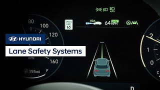 Lane Safety Systems  Hyundai [upl. by Marchal]