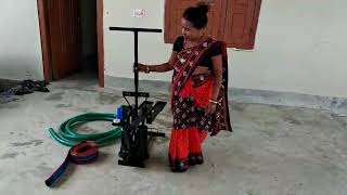 Treadle pump how can we installation treadle pump with out electricity with out diesel [upl. by Severson]