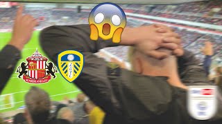 😱 LEEDS FANS CRUSHED AS MESLIER GIFTS 97th MINUTE EQUALISER😱 Sunderland 22 Leeds United  202425 [upl. by Ishmael]