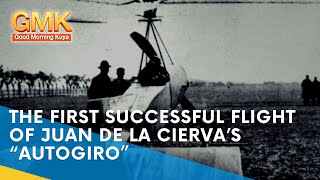 The First Successful Flight of Juan De La Cierva’s “Autogiro”  Today in History [upl. by Kahl981]