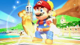 Super Mario Sunshine HD  All Delfino Plaza Shines [upl. by Aieken161]