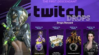 New Twitch Drops They Are Better Than Ever 1011110624 The First Descendant [upl. by Oriane]