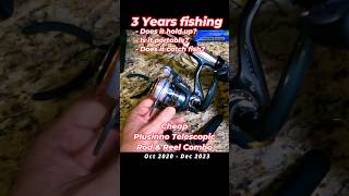 3 Year Review 🎣 Plusinno rod and reel combo Is it worth it [upl. by Henleigh]