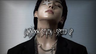 Jungkook Seven speed up [upl. by Eniamert]