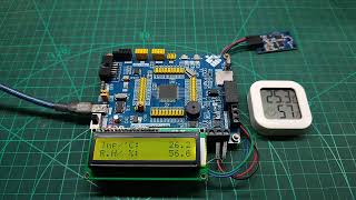 STM8S208MB  SHT20 MODBUS Relative Humidity and Temperature Sensor [upl. by Anawek580]