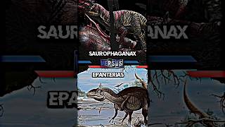 Saurophaganax VS Epanterias dinosaur prehistoric paleontology whoisstrongest shorts trending [upl. by Kurtz52]