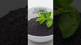 Basil Seeds Secret Weapon Against Digestive Issues [upl. by Elvah]