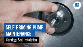 SelfPriming Pump Maintenance  Cartridge Seal Installation [upl. by Rambert]