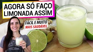 TROQUEI A LIMONADA COMUM POR ESTA VERSÃO ULTRA SAUDÁVEL SÓ FAÇO ASSIM AGORA [upl. by Nehgem]